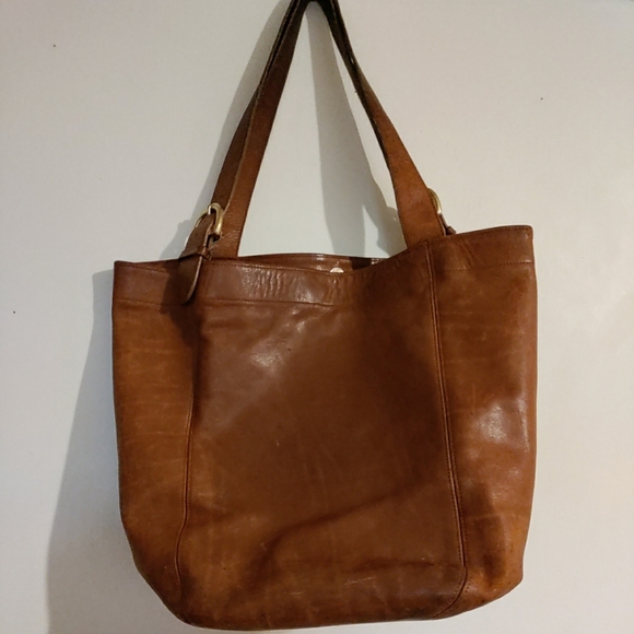 Vintage Coach XL Soho Carryall Weekender Shoulder Tote Bag 4082 British Tan - Picture 2 of 15